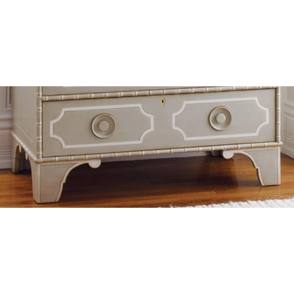 Coastal Somerset Bay Sb196 Painted 3-Drawer Chest – Coastal British West Indies Style For Sale - Image 3 of 8
