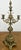 French Style Five-Arm Candleholders in Brass, Set of 2 For Sale - Image 16 of 18