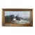 19th Century Coastal Seascape Pastel Painting With Rocky Coast by Listed Artist Clarence E. Braley (1854-1927) For Sale