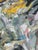 California artist James Brewer original abstract. This painting has incredible color and movement. The style is indicative...