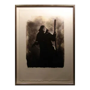 Mackenzie Thorpe "The Shepard" Hand Signed Limited Edition Etching, Framed