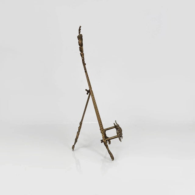 Italian Baroque-Style Bronze Table Bookstand, 1950s For Sale - Image 4 of 18