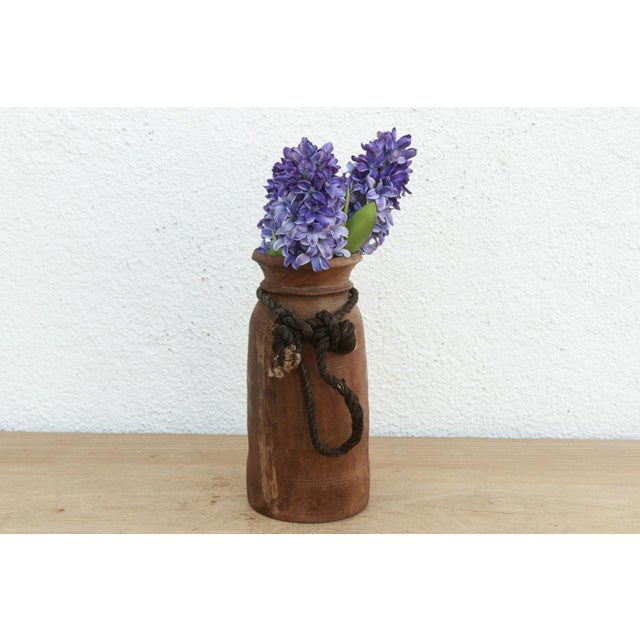 11" Tall Vintage Wabi Sabi Pot For Sale In Los Angeles - Image 6 of 6