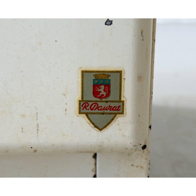 Industrial Steel Sheet Chest of Drawers by R. Daurat, France, 1950s For Sale - Image 17 of 18