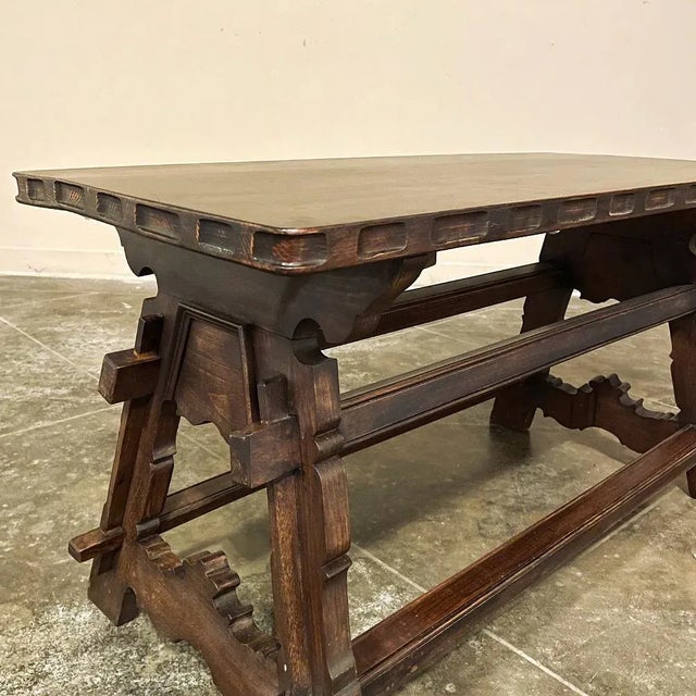 Antique Rustic Spanish Coffee Table For Sale - Image 11 of 13