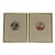 Art Deco Framed Wall Hanging Decor - Set of 2 For Sale