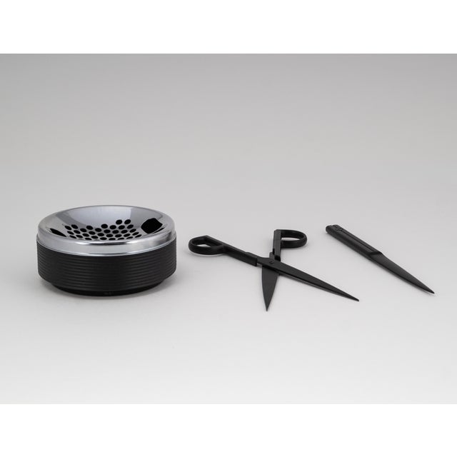 Vintage Minimalist Desk Set from Caimi Ashtray & Lerche Solingen Tools, 1990s, Set of 3 For Sale - Image 12 of 12