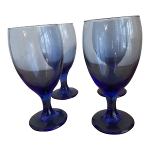 Vintage Libby Glass Goblets- Set of 4