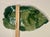 2007 Sabrina Gribneau Nedell Green Leaf Snail Ceramic Platter Studio Art Pottery For Sale - Image 9 of 9
