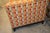 Mid-Century Modern 1960s Mid Century Modern Kravet Furniture Retro Orange Red Geometric Couch High Side / Feather Fill For Sale - Image 3 of 13