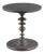 Montecito Side Table in Black For Sale