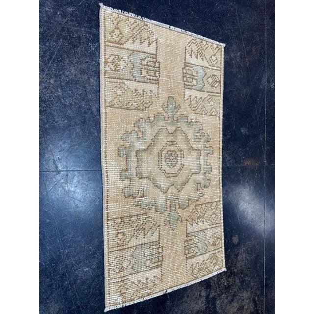 Turkish Yastik Rug 1'5" x 2'8" For Sale In Houston - Image 6 of 6