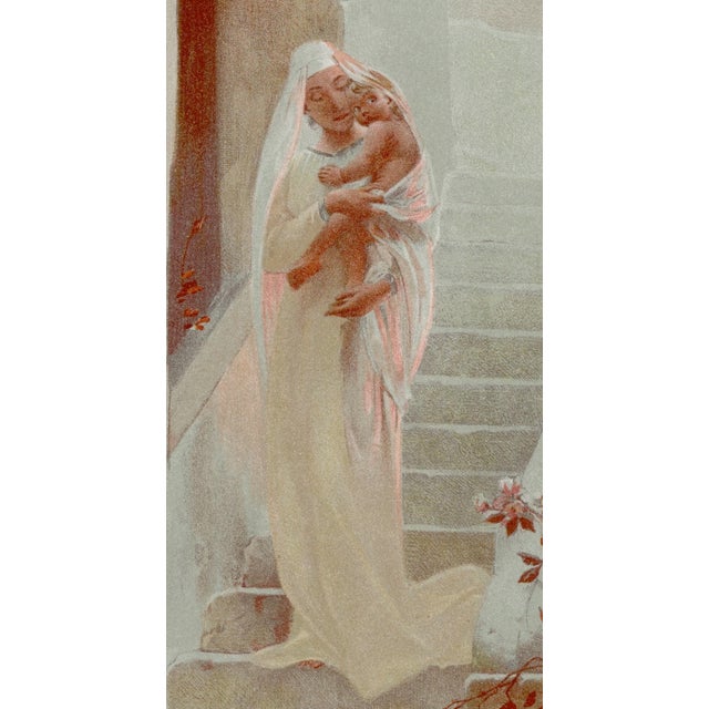 Guillaume Dubufe, L'Enfant, 1899, Original Lithograph For Sale - Image 3 of 9