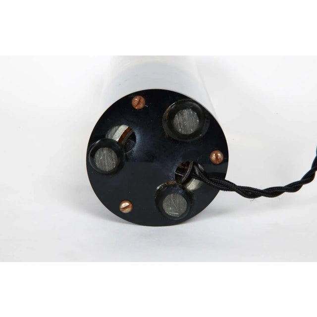 Metal Table Lamp with Inclusion by Pierre Giraudon, 1970s For Sale - Image 7 of 10