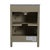 Beige Nora 24 in. W Rectangular Wood & Marble Bathroom Vanity with Storage, Antique Taupe For Sale - Image 8 of 11