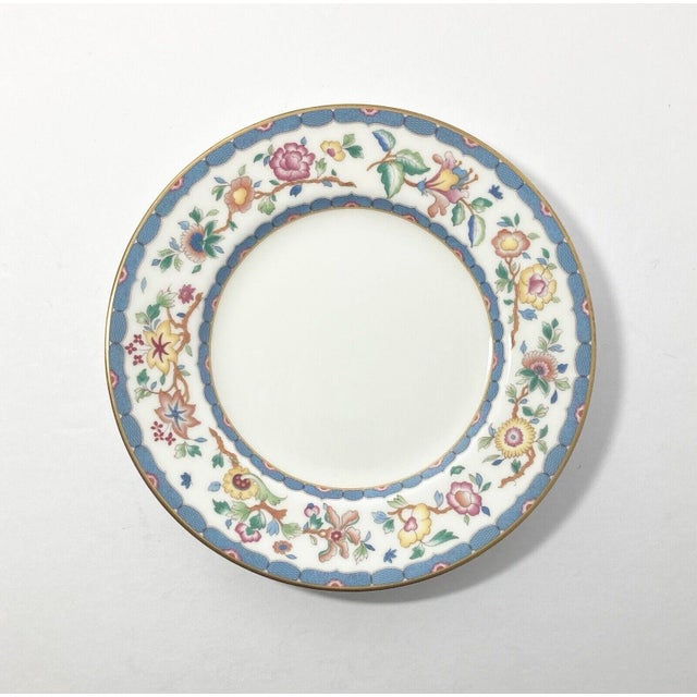 1980s Wedgwood “Huntingdon” Set of 4 Bone China Bread Plates Chairish