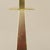 Art Deco Brass Table Lamp with Mottled Glass Shade by Geb Kunstglas, Berlin, 1925 For Sale - Image 4 of 15