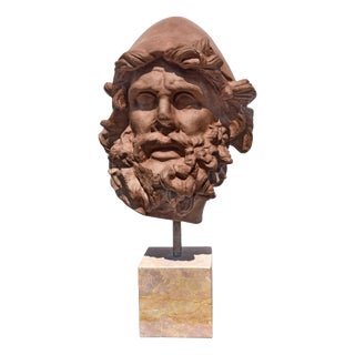 Head of Ulysses, Italy 20th Century, Terracotta For Sale