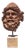 Head of Ulysses, Italy 20th Century, Terracotta For Sale