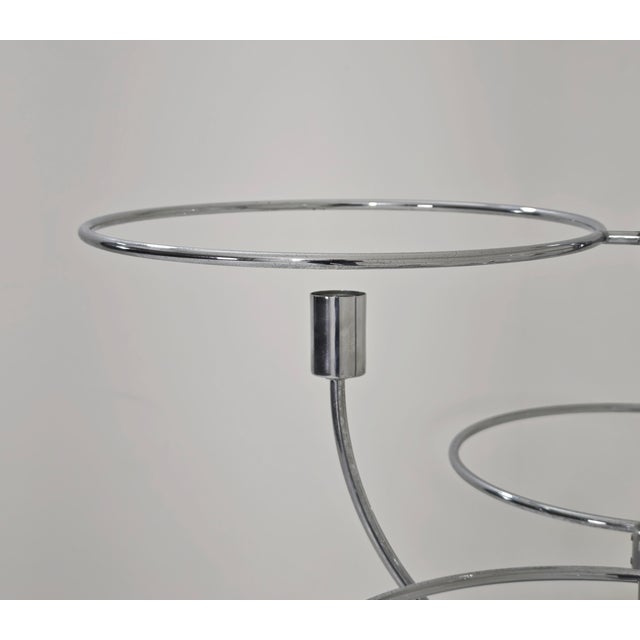 Model Lyndon Floor Lamp in Glass and Chromed Metal by Vico Magistretti for Oluce, Italy, 1977 For Sale - Image 3 of 18