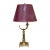 Regency Style Cambridge Brass Table Lamp For Sale