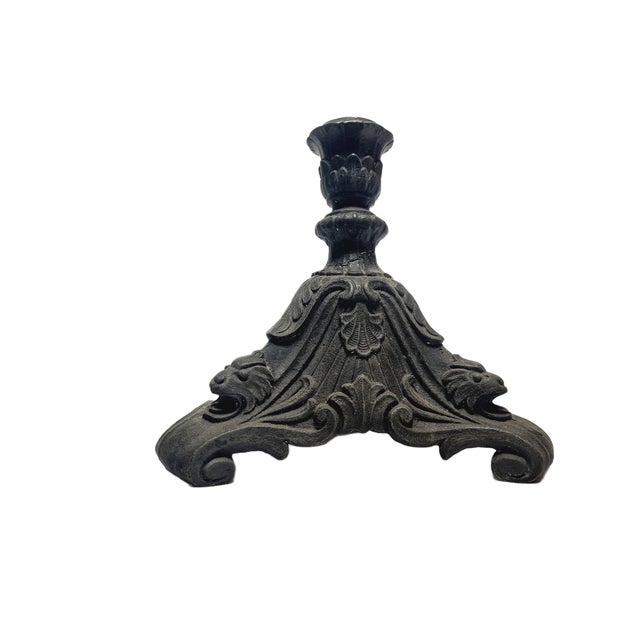 Art Nouveau Candleholder, France, 1950s For Sale - Image 4 of 11