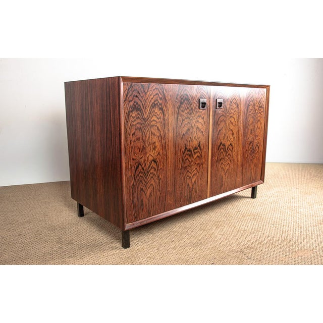 Vintage Scandinavian Buffet in Rosewood by Erik Brouer for Brouers Mobelfabrik, 1960 For Sale - Image 11 of 13