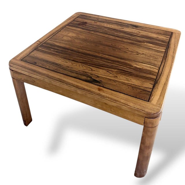 Wood Mid-Century Modern Swedish Rosewood Square Coffee Table by Ulferts, 1960s For Sale - Image 7 of 10