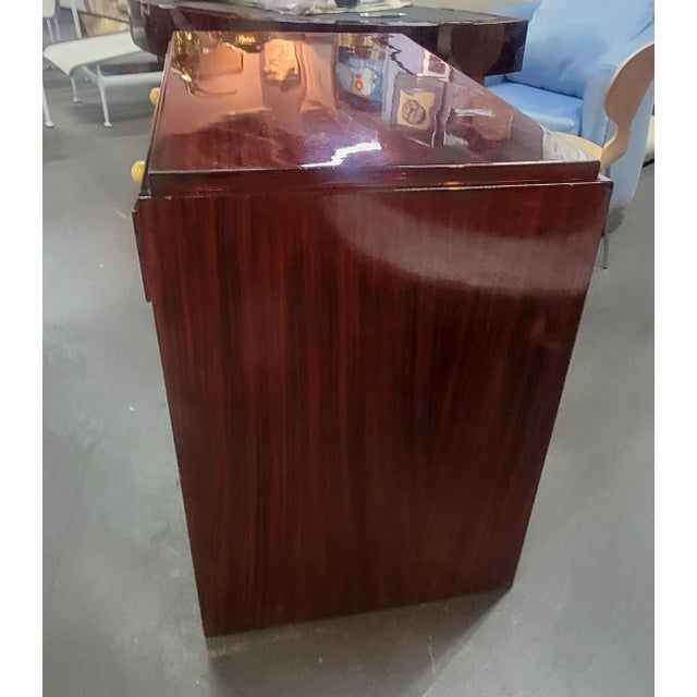 Vintage Lacquered Writing Desk For Sale - Image 4 of 12