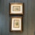1960s Collection of 2 Vintage Original Small Floral Still Life Watercolor Paintings Framed For Sale - Image 5 of 5