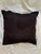 Pillow made with genuine hand made antique Chinese Peking rug fragment-Poly fill with fabric backing ,sewn closure-