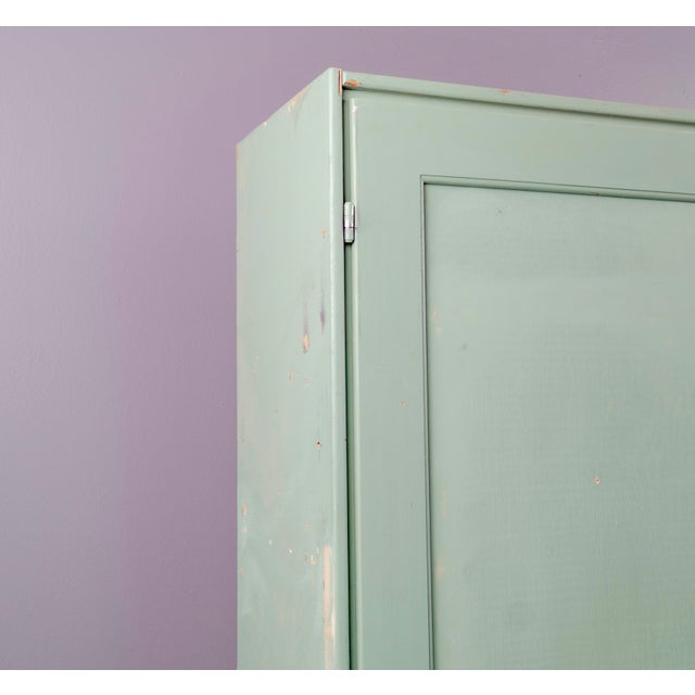 Vintage Cabinet in Green, 1950s For Sale - Image 17 of 18