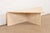 Ello Modern Italian Travertine Triangular Coffee Table, Circa 1970s For Sale - Image 4 of 10