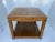 Wood Late 20th Century Drexel Heritage Pecan Campaign Style End Tables - a Pair For Sale - Image 7 of 12