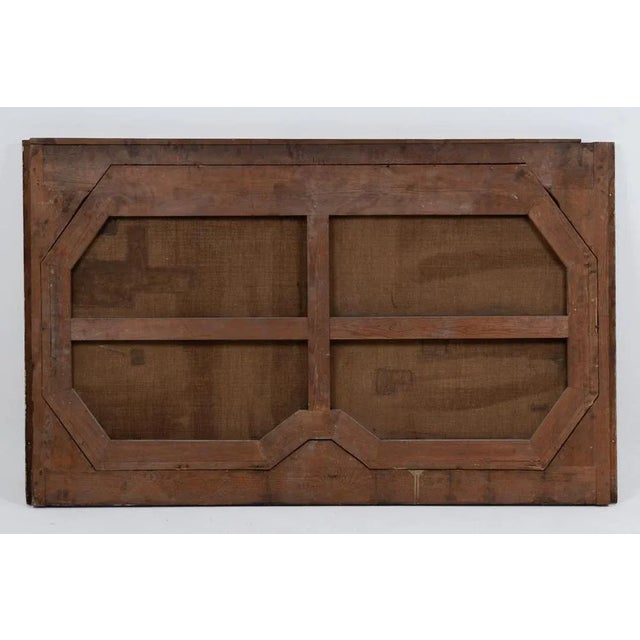 Allegorical Scenes, 1880, Paintings on Wood, Set of 2 For Sale - Image 10 of 12