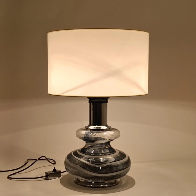 Large Murano Glass Table Lamp from BD Lúmica, Spain, 1970s For Sale - Image 6 of 13