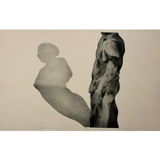 Michael Mazur, Modernist Figurative Pop Art Etching and Aquatint "the Artist" Michael Mazur, 1967-1968 For Sale