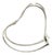 Tiffany & Co. Sterling Silver Elsa Peretti Open Heart Earrings 9.36g, Pair For Sale
