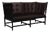Two-Seat Sofa in Black Beech and Leather by Børge Mogensen for Fritz Hansen For Sale