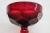 Paden City Glass Ruby Red Georgian Pattern Honeycomb Sherbet Set of Nine For Sale In Miami - Image 6 of 12