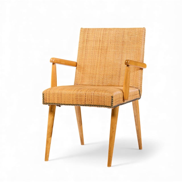 Robsjohn Gibbings for Widdicomb Mid Century Dining Chairs - Set of 6 For Sale In Chicago - Image 6 of 17