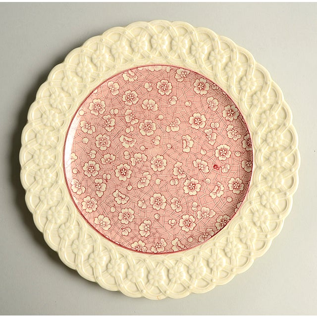 Vintage Mixed Pink Transferware Dinner Plates Set of 8 Chairish