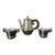 Mid-Century Modern Early Mexican Modern Sterling Silver Coffee Tea Set William Spratling - 3 pcs For Sale