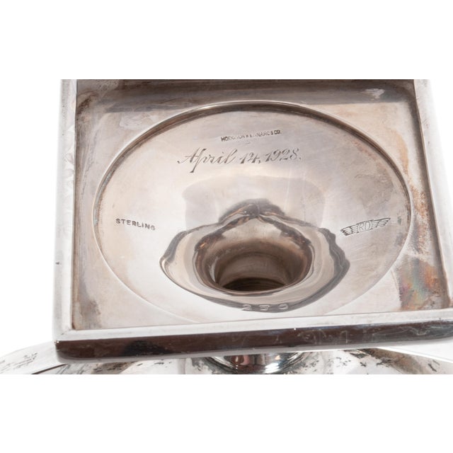 Antique American Art Deco Sterling Silver Tea Coffee Service Richard Dimes 1925 For Sale - Image 12 of 12