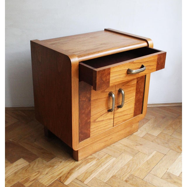 Art Deco Bedside Tables, 1930s, Set of 2 For Sale - Image 11 of 18