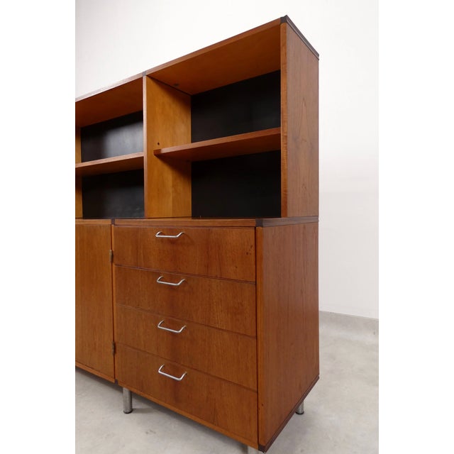 Pastoe Made to Measure Wall Unit by Cees Braakman for Pastoe, 1970s For Sale - Image 4 of 18