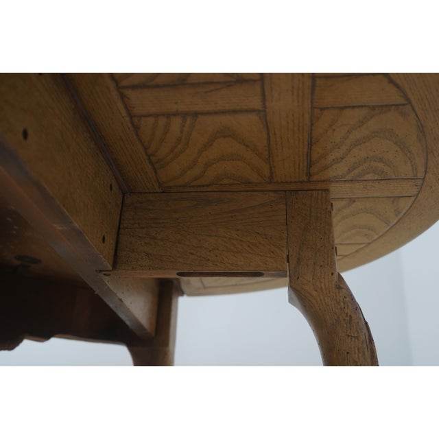 Baker French Demilune Gate Leg Flip Top Table For Sale - Image 15 of 18