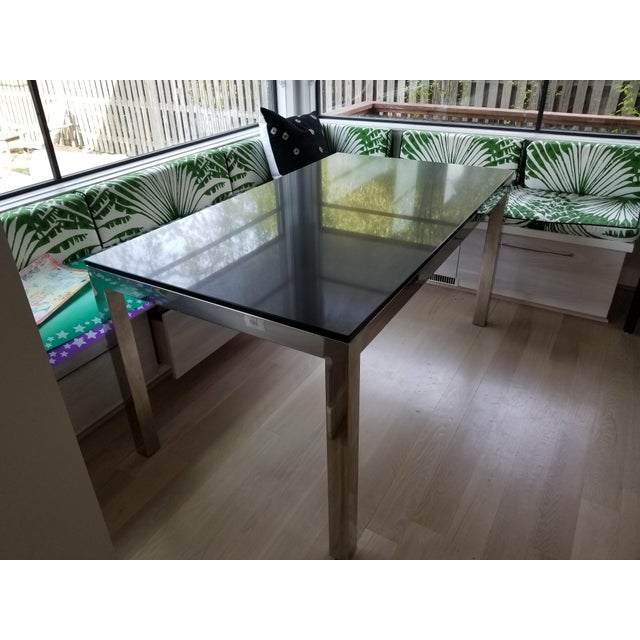 Mitchell + Gold Black Quartz Top Dining Table Chairish