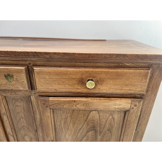 Antique Parisian Buffet in Ash, 1800s For Sale - Image 6 of 13