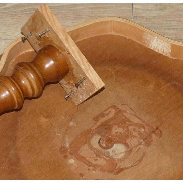 Light Round Side Table For Sale - Image 10 of 12